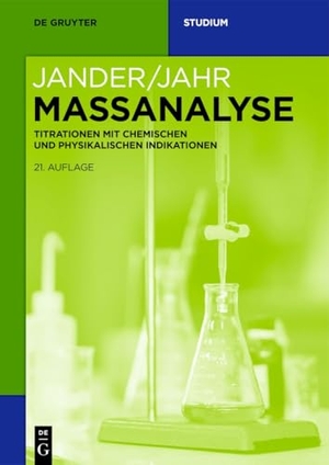 Harwardt, Lena / Hanns-Jürgen Krauss (Hrsg.). Maßanalyse - Titrationen mit chemischen und physikalischen Indikationen. Walter de Gruyter, 2026.