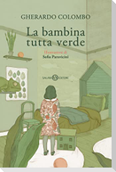 La bambina tutta verde