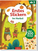 Erstes Stickern - Im Herbst