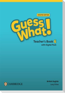Guess What! British English Level 6 Teacher's Book with Digital Pack Updated