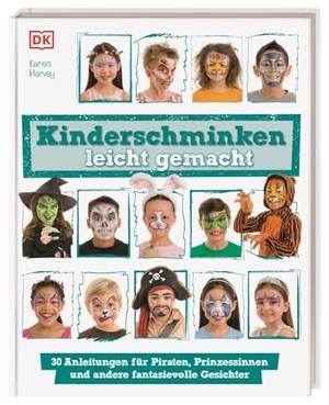 Harvey, Karen. Kinderschminken leicht gemacht - 30 Anleitungen für Piraten, Prinzessinnen und andere fantasievolle Gesichter. Dorling Kindersley Verlag, 2017.
