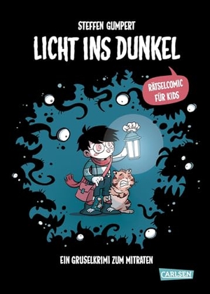 Gumpert, Steffen. Licht ins Dunkel - Ein Gruselkrimi zum Mitraten | Spannender Rätselcomic für Kinder ab 8 Jahren: Hilf Rupert dabei, seinen Vater zu finden!. Carlsen Verlag GmbH, 2026.