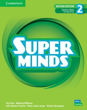 Pane, Lily / Melanie Williams. Super Minds Level 2 Teacher's Book with Digital Pack British English. Cambridge University Press, 2022.