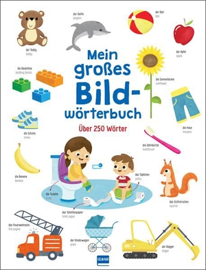Mein großes Bildwörterbuch - Zweisprachiges Bildwörterbuch mit über 250 Wörtern in Deutsch-Englisch für Kinder ab 3 Jahren. Ullmann Medien GmbH, 2022.