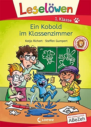 Richert, Katja. Leselöwen 1. Klasse - Ein Kobold im Klassenzimmer - Mit Leselernschrift ABeZeh - Erstlesebuch für Kinder ab 6 Jahren. Loewe Verlag GmbH, 2022.