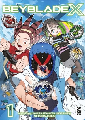 Kawamoto, Homura / Hikaru Muno. Beyblade X. Vol. 1. Star Comics, 2026.
