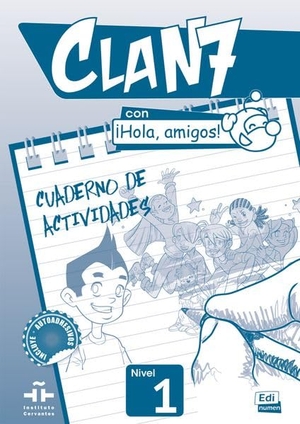 Edinumen, Editorial (Hrsg.). Clan 7 con ¡Hola, amigos! 1 - Cuaderno de actividades / Arbeitsbuch + Stickerbogen. Hueber Verlag GmbH, 2026.