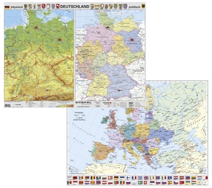 Stiefel, Heinrich. Deutschland und Europa - DUO-Schreibunterlage Softtouch. Stiefel Eurocart GmbH, 2023.
