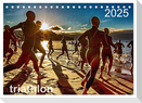 TRIATHLON 2025 (Tischkalender 2025 DIN A5 quer), CALVENDO Monatskalender