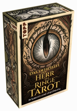 Gilly, Casey / Tomás Hijo. Das Herr der Ringe-Tarot. Das offizielle Tarot-Deck zu Tolkiens legendärem Mittelerde-Epos - 78 Karten & Einführung in hochwertiger Karton-Box - großes und kleines Arkana, auch für Tarot-Einsteiger. frechverlag GmbH, 2022.