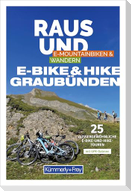 Kümmerly+Frey Raus und E-Bike & Hike Graubünden - Mountainbike- & Wanderführer