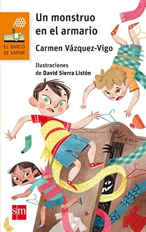 Vázquez-Vigo, Carmen / David Sierra Listón. Un monstruo en el armario. Fundación Santa María-Ediciones SM, 2017.