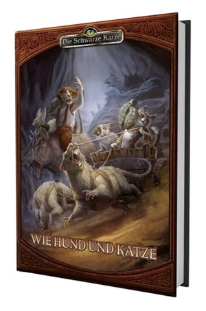 Baas, Philipp / Burek, Sarah et al. Die Schwarze Katze - Wie Hund und Katze. Ulisses Spiel & Medien, 2024.