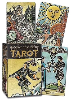 Graham, Sasha / Lo Scarabeo. Radiant Wise Spirit Tarot. Llewellyn Worldwide, Ltd., 2019.