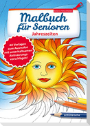 Malbuch für Senioren. Jahreszeiten