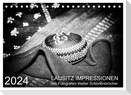 Lausitz Impressionen (Tischkalender 2024 DIN A5 quer), CALVENDO Monatskalender