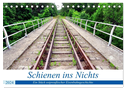 Schienen ins Nichts - Ein Stück ostpreußischer Eisenbahngeschichte (Tischkalender 2024 DIN A5 quer), CALVENDO Monatskalender