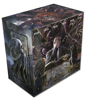 Lovecraft, H. P.. H. P. Lovecraft - Das Gesamtwerk im Schuber - Sämtliche Erzählungen und Zusammenarbeiten. Festa Verlag, 2020.