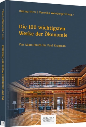Herz, Dietmar / Veronika Weinberger (Hrsg.). Die 100 wichtigsten Werke der Ökonomie - Von Adam Smith bis Paul Krugman. Schäffer-Poeschel Verlag, 2019.