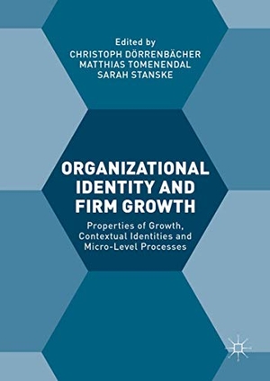 Dörrenbächer, Christoph / Sarah Stanske et al (Hrsg.). Organizational Identity and Firm Growth - Properties of Growth, Contextual Identities and Micro-Level Processes. Palgrave Macmillan UK, 2016.