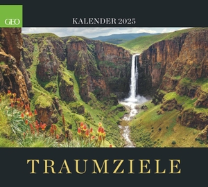 Gruner+Jahr GmbH (Hrsg.). GEO Traumziele 2025 - Wand-Kalender - Reise-Kalender - Poster-Kalender - 50x45. Neumann Verlage GmbH & Co, 2024.