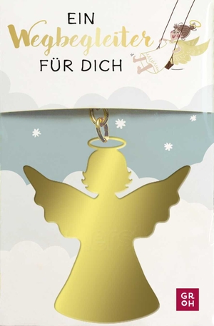 Groh Verlag (Hrsg.). Mein kleines Schutzengelchen - Schlüsselanhänger - Hochwertiger Metall-Schlüsselanhänger in Gold-Optik | Liebevolles Geschenk für Freunde, Familie und Partner. Groh Verlag, 2023.