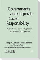 Governments and Corporate Social Responsibility