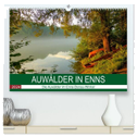 Auwälder bei Enns (hochwertiger Premium Wandkalender 2024 DIN A2 quer), Kunstdruck in Hochglanz