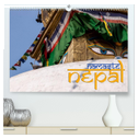 Namaste Nepal (hochwertiger Premium Wandkalender 2024 DIN A2 quer), Kunstdruck in Hochglanz