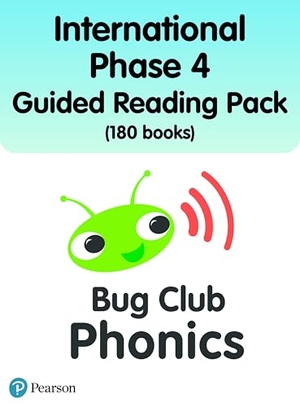 Hawes, Alison / Heapy, Teresa et al. International Bug Club Phonics Phase 4 Guided Reading Pack (180 books). Pearson Education Limited, 2022.