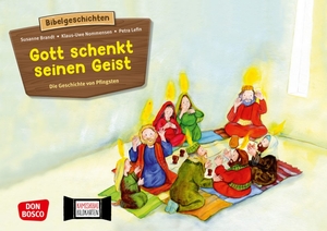 Bildkarten für unser Erzähltheater. Gott schenkt seinen Geist - Die Geschichte von Pfingsten - Kamishibai Bildkartenset. Entdecken. Erzählen. Begreifen. Don Bosco Medien GmbH, 2012.