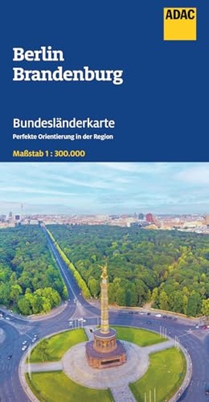 ADAC Bundesländerkarte Deutschland 05 Berlin, Brandenburg 1:300.000. ADAC, 2025.