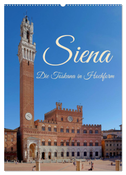 Siena - Die Toskana in Hochform (Wandkalender 2025 DIN A2 hoch), CALVENDO Monatskalender