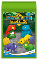 ThinkFun 76577 - Flip N' Chamäleon Crossing - das Reise-Logikspiel, für Kinder und Erwachsene ab 8 Jahren, ab 1 Spieler