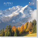 Alpen 2025 - Broschürenkalender 30x30 cm (30x60 geöffnet) - Kalender mit Platz für Notizen - The Alps - Bildkalender - Wandplaner - Naturkalender