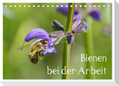 Bienen bei der Arbeit (Tischkalender 2024 DIN A5 quer), CALVENDO Monatskalender