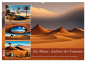 Die Wüste - Kulisse der Fantasie (Wandkalender 2024 DIN A2 quer), CALVENDO Monatskalender