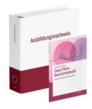 Schäfer, Constanze. Das PKA-Berichtsheft mit Ausbildungsnachweis für PKA (Bundle) - Tipps und Muster für die Ausarbeitung; Vordrucke - Mit Online-Plus-Angebot. Deutscher Apotheker Vlg, 2026.