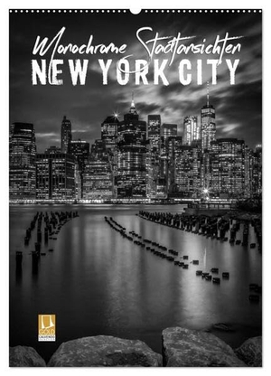 Viola, Melanie. NEW YORK CITY Monochrome Stadtansichten (Wandkalender 2024 DIN A2 hoch), CALVENDO Monatskalender - Großartige urbane Impressionen. Calvendo, 2023.