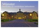 Münster - Geschichten aus verschiedenen Jahrhunderten (Wandkalender 2024 DIN A2 quer), CALVENDO Monatskalender