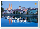Deutschlands Flüsse (Wandkalender 2025 DIN A2 quer), CALVENDO Monatskalender