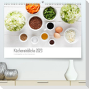Kücheneinblicke 2023 (Premium, hochwertiger DIN A2 Wandkalender 2023, Kunstdruck in Hochglanz)