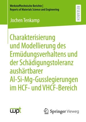 Tenkamp, Jochen. Charakterisierung und Modellierung des Ermüdungsverhaltens und der Schädigungstoleranz aushärtbarer Al-Si-Mg-Gusslegierungen im HCF- und VHCF-Bereich. Springer Fachmedien Wiesbaden, 2022.