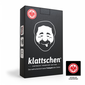 Görz, Denis / Ricardo Barreto. DENKRIESEN - klattschen® | Eintracht Frankfurt Edition - "Das wahrscheinlich beste Trinkspiel aller Zeiten." - Das wahrscheinlich beste Trinkspiel aller Zeiten.. D&R DENKRIESEN GmbH, 2025.