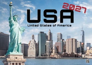 GP-Fever. de (Hrsg.). USA - eine Reise durch die Vereinigten Staaten - dem Land der unbegrenzten Möglichkeiten - 2027 - Kalender DIN A2 - Der Wandkalender mit den schönsten USA-Motiven für das Jahr 2027 im extragroßen Format DIN A2 (ca. 60 x 42 cm)!. GP-Fever.de, 2026.