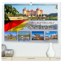 Reise durch Deutschland - Sachsen (hochwertiger Premium Wandkalender 2024 DIN A2 quer), Kunstdruck in Hochglanz