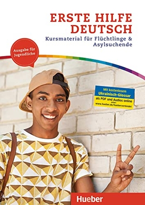 Heyse, Ingo. Erste Hilfe Deutsch - Ausgabe für Jugendliche - Kursmaterial für Flüchtlinge und Asylsuchende. Deutsch als Zweitsprache / Kurs- und Arbeitsbuch. Hueber Verlag GmbH, 2016.
