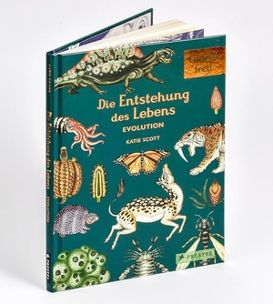 Munro, Fiona / Ruth Symons. Die Entstehung des Lebens. Evolution - Eintritt frei! - Sachbilderbuch im Geschenkbuch-Format für Kinder ab 8 Jahren mit Illustrationen von Katie Scott. Prestel Verlag, 2019.