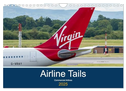 Airline Tails (Wall Calendar 2025 DIN A4 landscape), CALVENDO 12 Month Wall Calendar