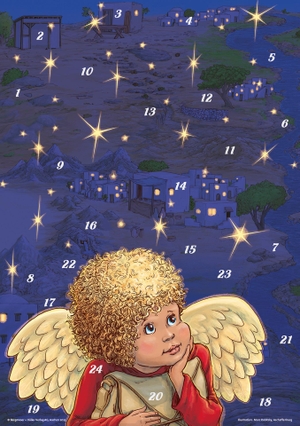 Leonhard, Ida. Gloria und die himmlische Tasche. Fensterbild-Adventskalender. Bergmoser u. Höller AG, 2025.